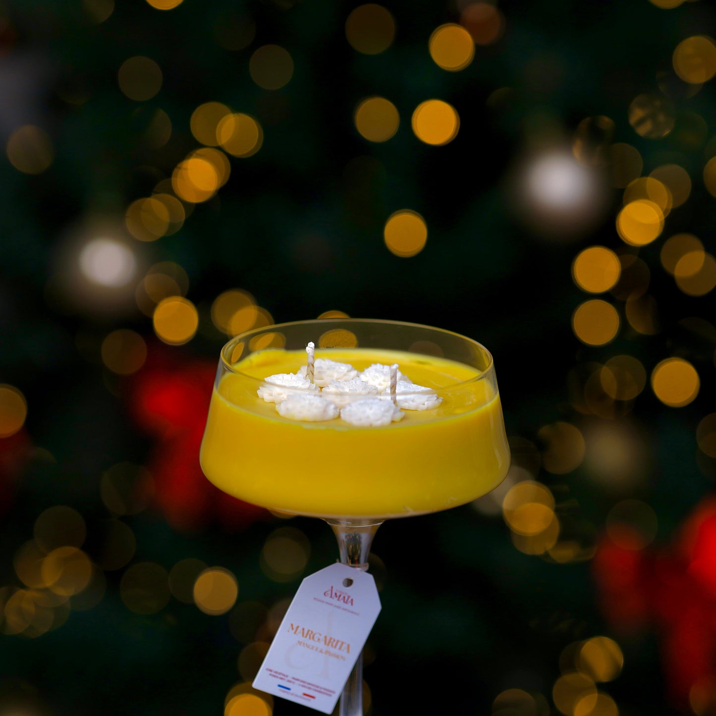 MARGARITA - Bougie cocktail Margarita parfums mangue & passion
