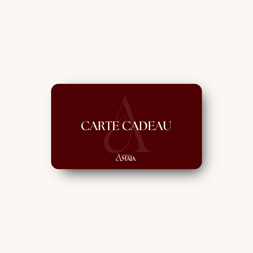 CARTE CADEAU - Bougies parfumées Maison Amaïa