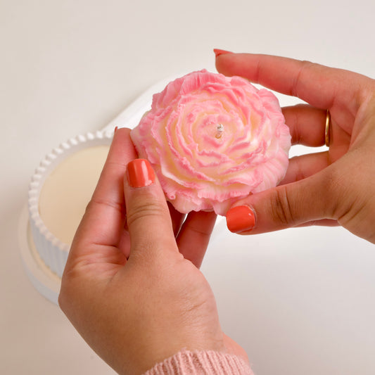 PIVOINE D'AMAÏA - Set de bougies parfumées