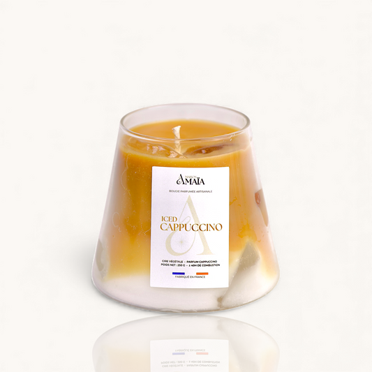 Bougie parfumée Cappuccino Maison Amaïa en cire végétale
