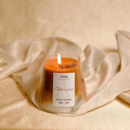 Bougie parfumée Cappuccino Maison Amaïa en cire végétale